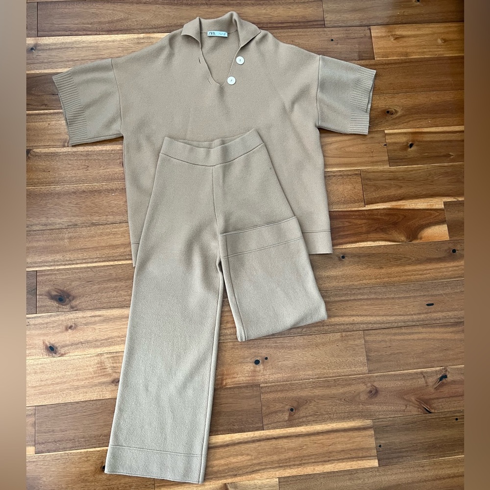 ZARA knit set